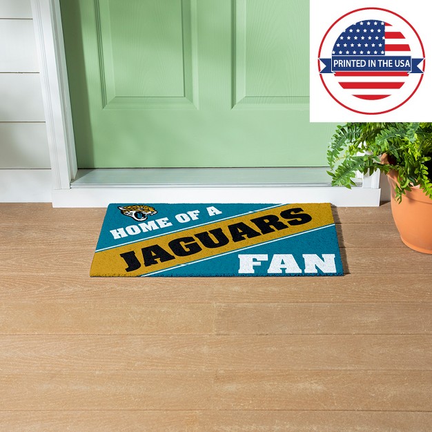 Evergreen Jacksonville Jaguars Pvc Mat Color