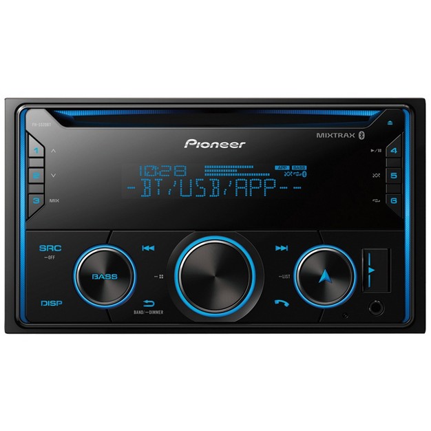 Pioneer Double din In dash Cd Receiver With Bluetooth