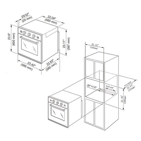 2 Piece Kitchen Package with 24