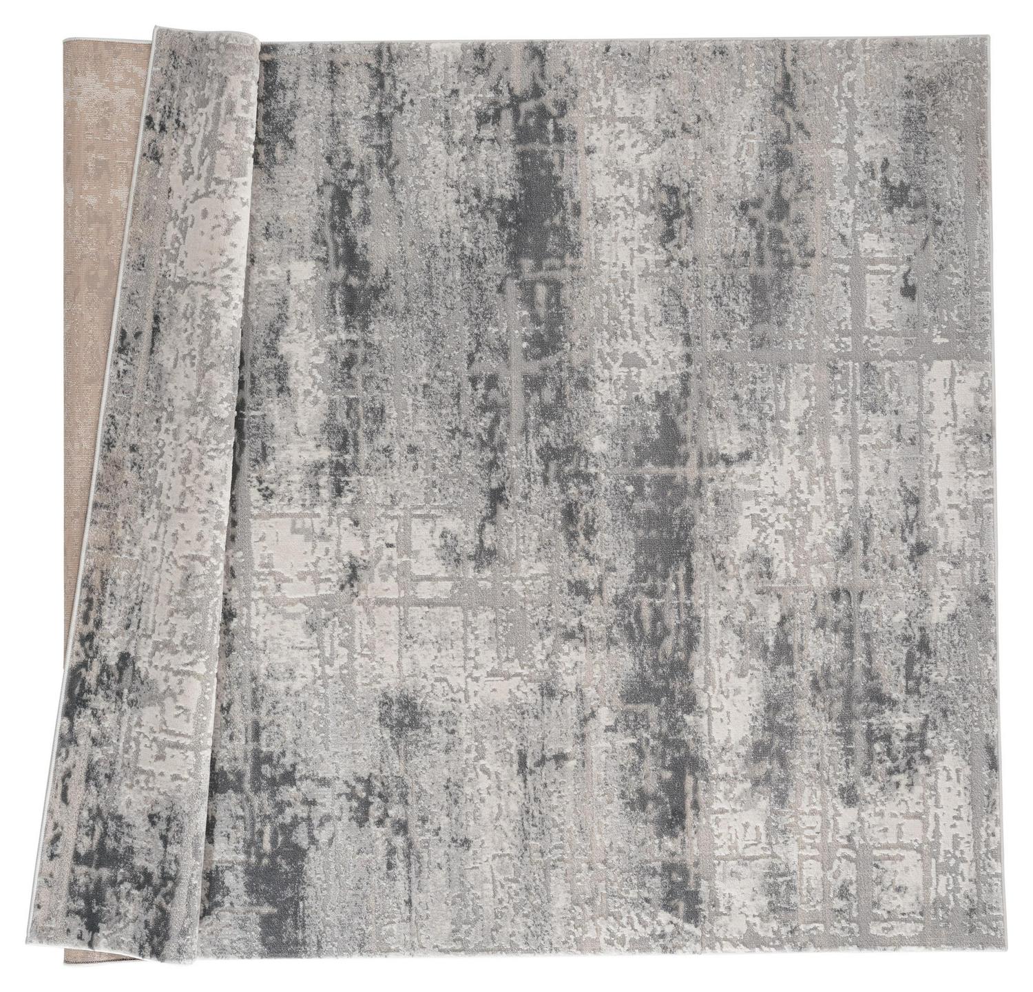 United Weavers Rasbora Pelco Contemporary Abstract Area Rug Grey 7821710  x 7821710  Crowdfused