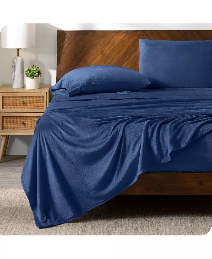 Bare Home Micro plush Fleece Twin Sheet Set