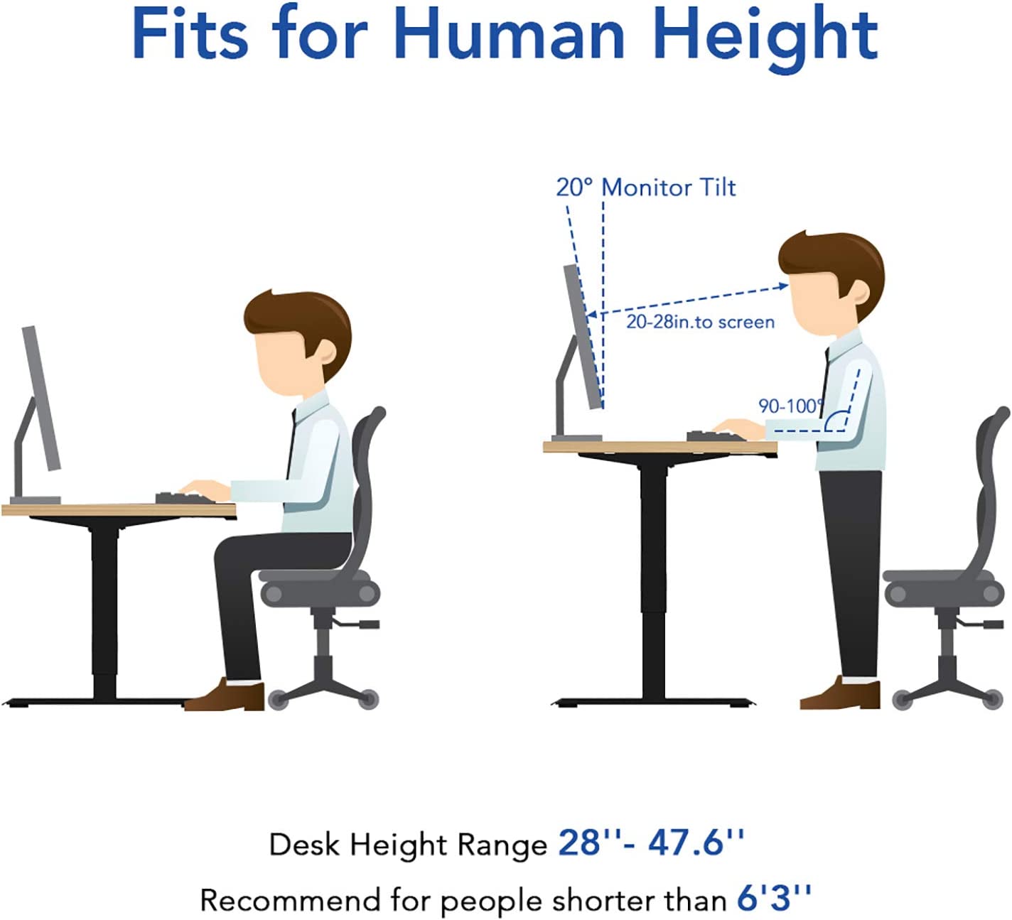 2023 New Electric Lift Computer Desk