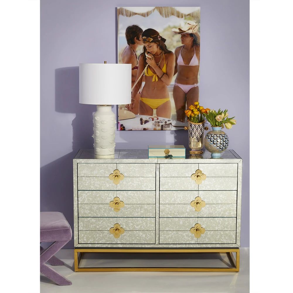 Delphine Six-Drawer Dresser