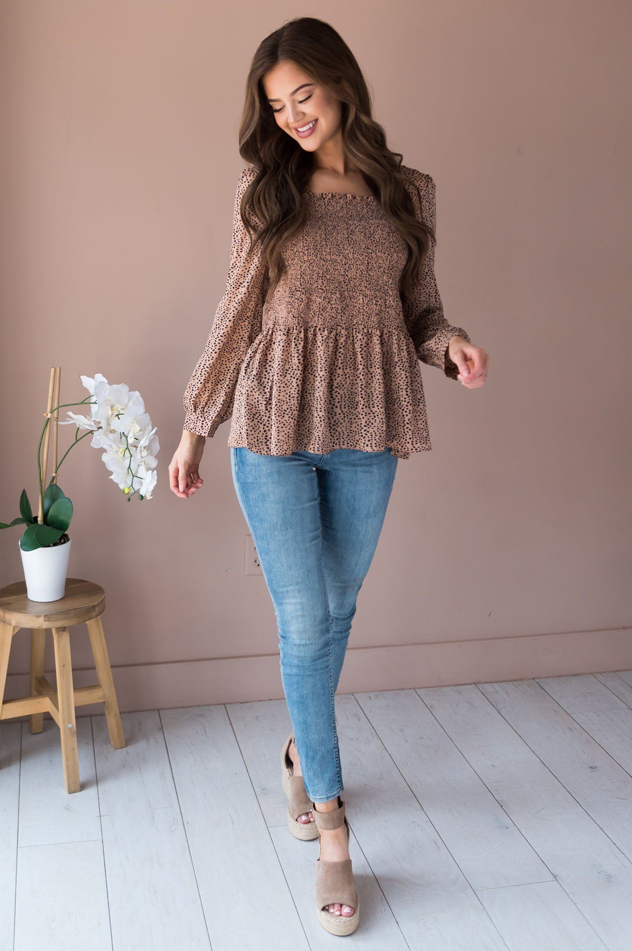 Simply Precious Modest Blouse