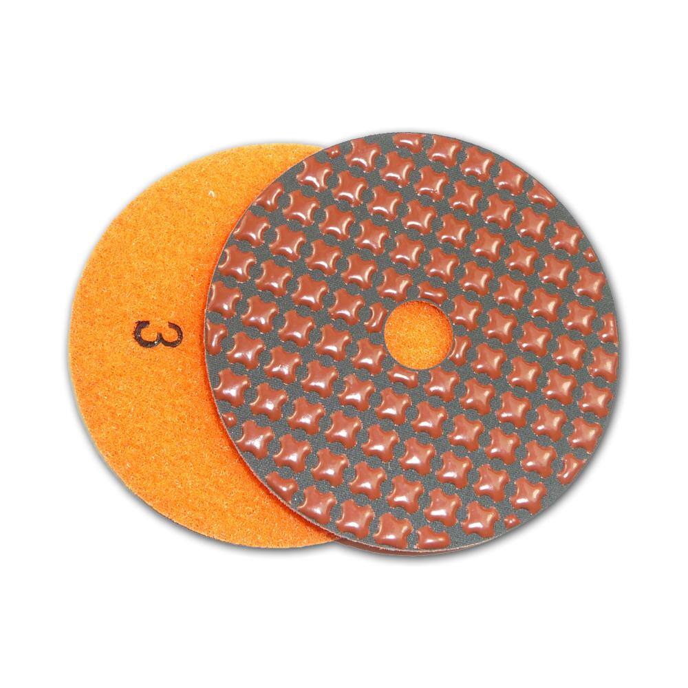 Monster 4 in. 5-Step Dry Diamond Polishing Pads Step 3 DPP5P3