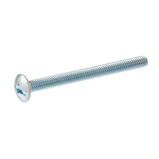 Everbilt #8-32 x 1-12 in. Combo Truss Head Zinc Plated Machine Screw (100-Pack) 800972