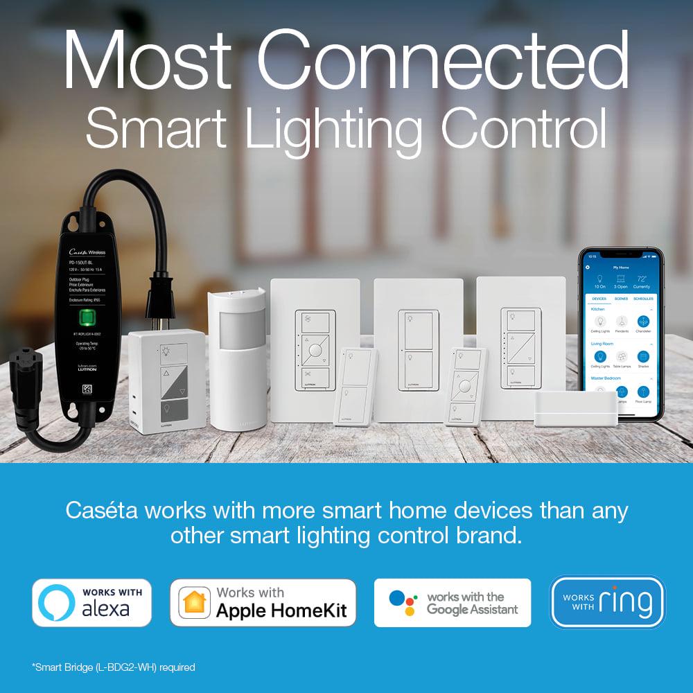 Lutron Caseta Smart Switch Kit with Remote