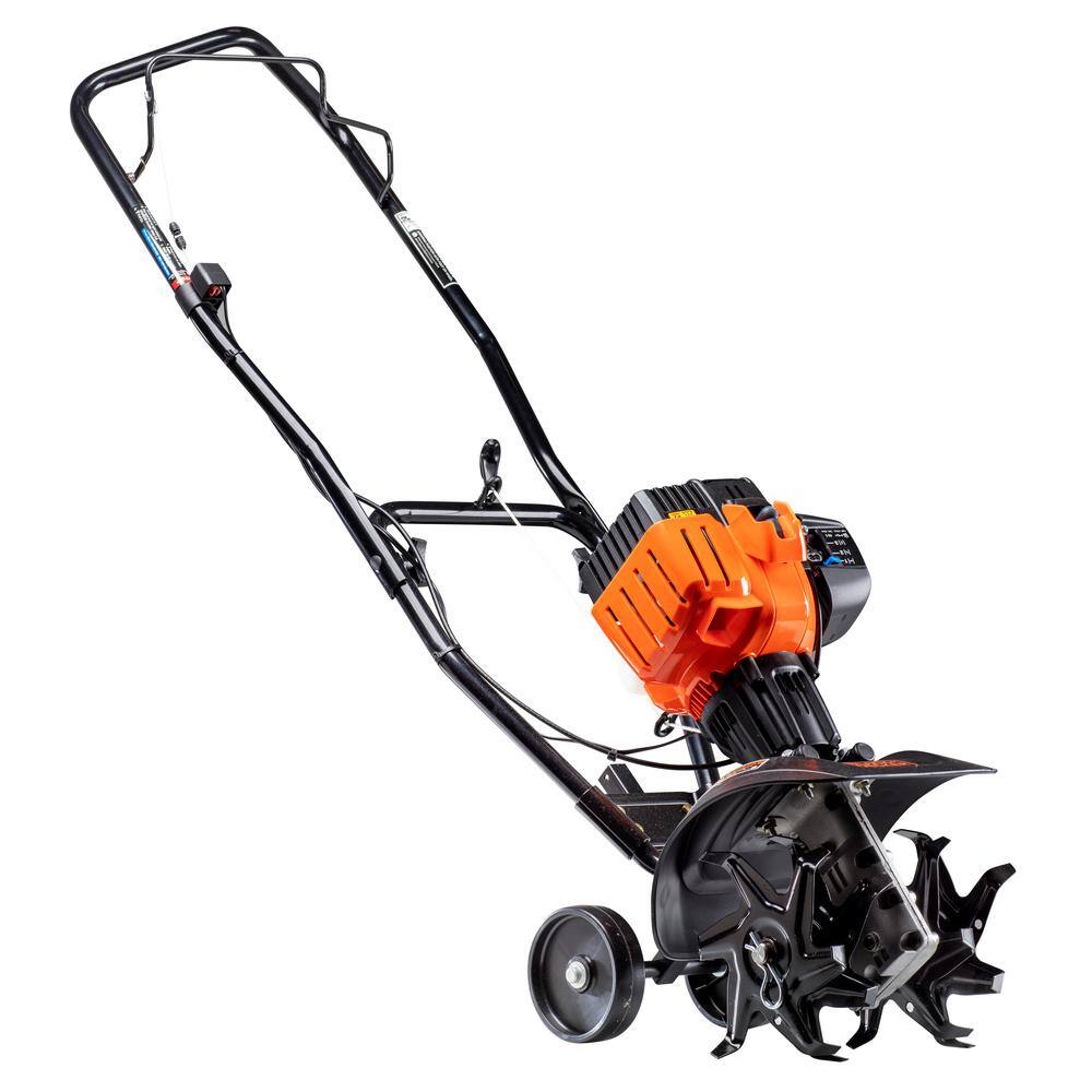 BLACK+DECKER 9 in. W 25 cc 2-Cycle Gas Forward Rotating Garden Cultivator BXGCU225