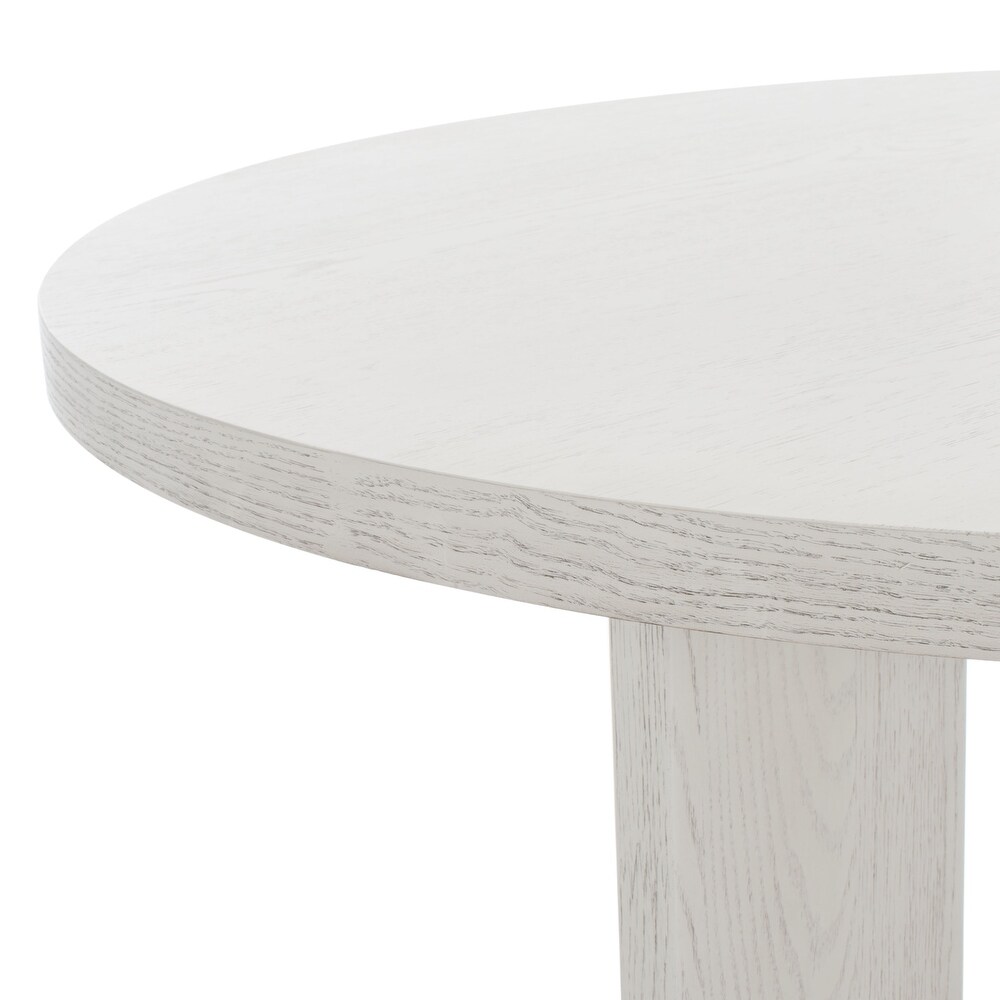 SAFAVIEH Couture Calamaria Round Wood Dining Table   47.75 IN W x 47.75 IN D x 30 IN H