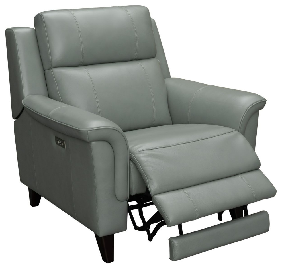 BarcaLounger Kester Power Recliner With Head Rest   Lorenzo Mint   Transitional   Recliner Chairs   by Unlimited Furniture Group  Houzz