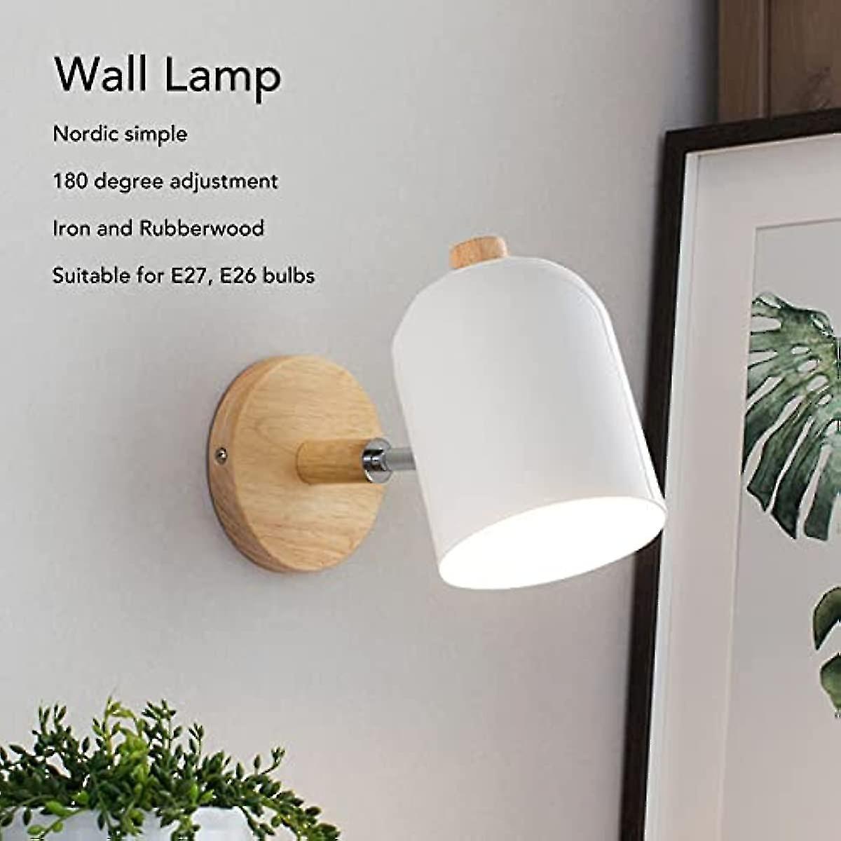 Wall Light Fixtures Nordic Wall Sconce Lamps Copper Lamp Holder Aisle Lights Corridor Lamp Bedside Reading Light For E27 E26 Bulb