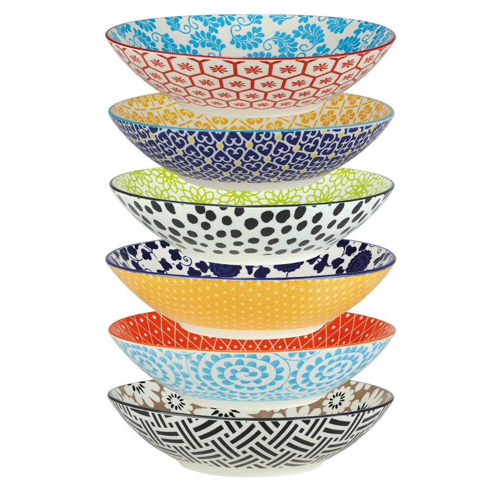 Certified International Chelsea  Purpose Porcelain Bowls (Set of 6)