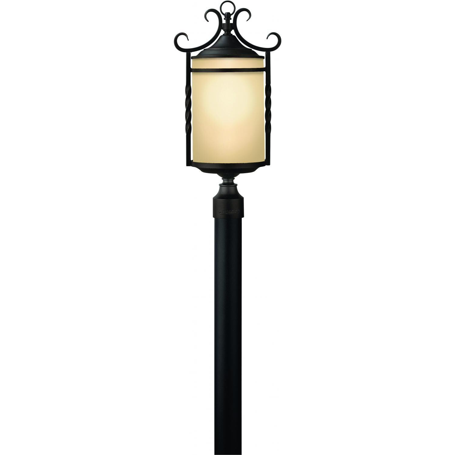 Hinkley Lighting Casa Three Light 24-Inch Outdoor Post Light