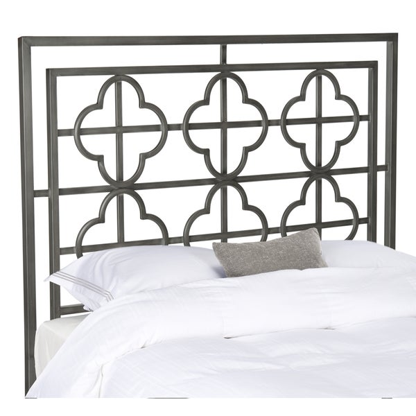 SAFAVIEH Lucina French Antique Iron Quatrefoil Headboard (Queen) - - 10328858