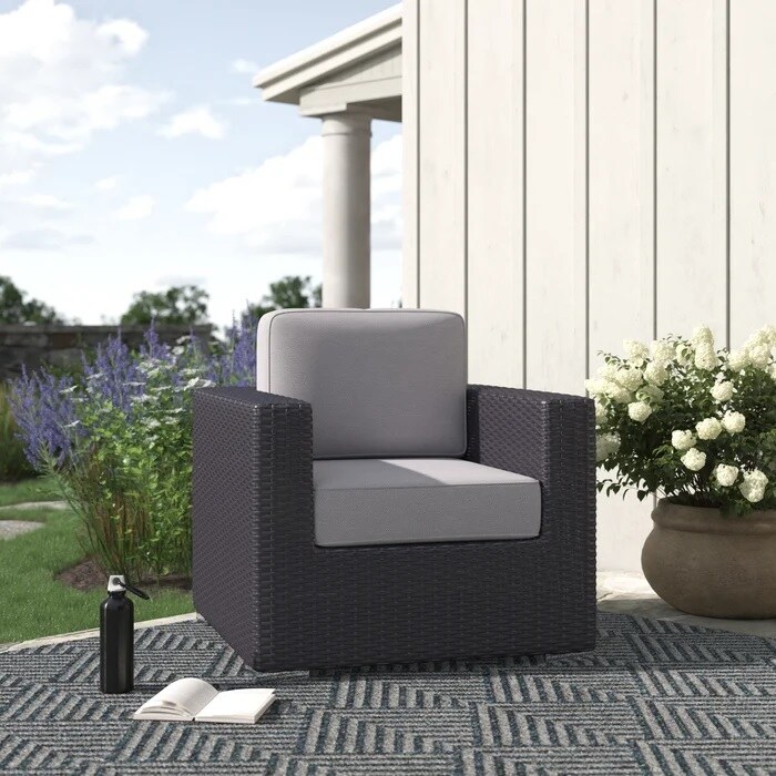 LSI Club Patio Chair with Cushions