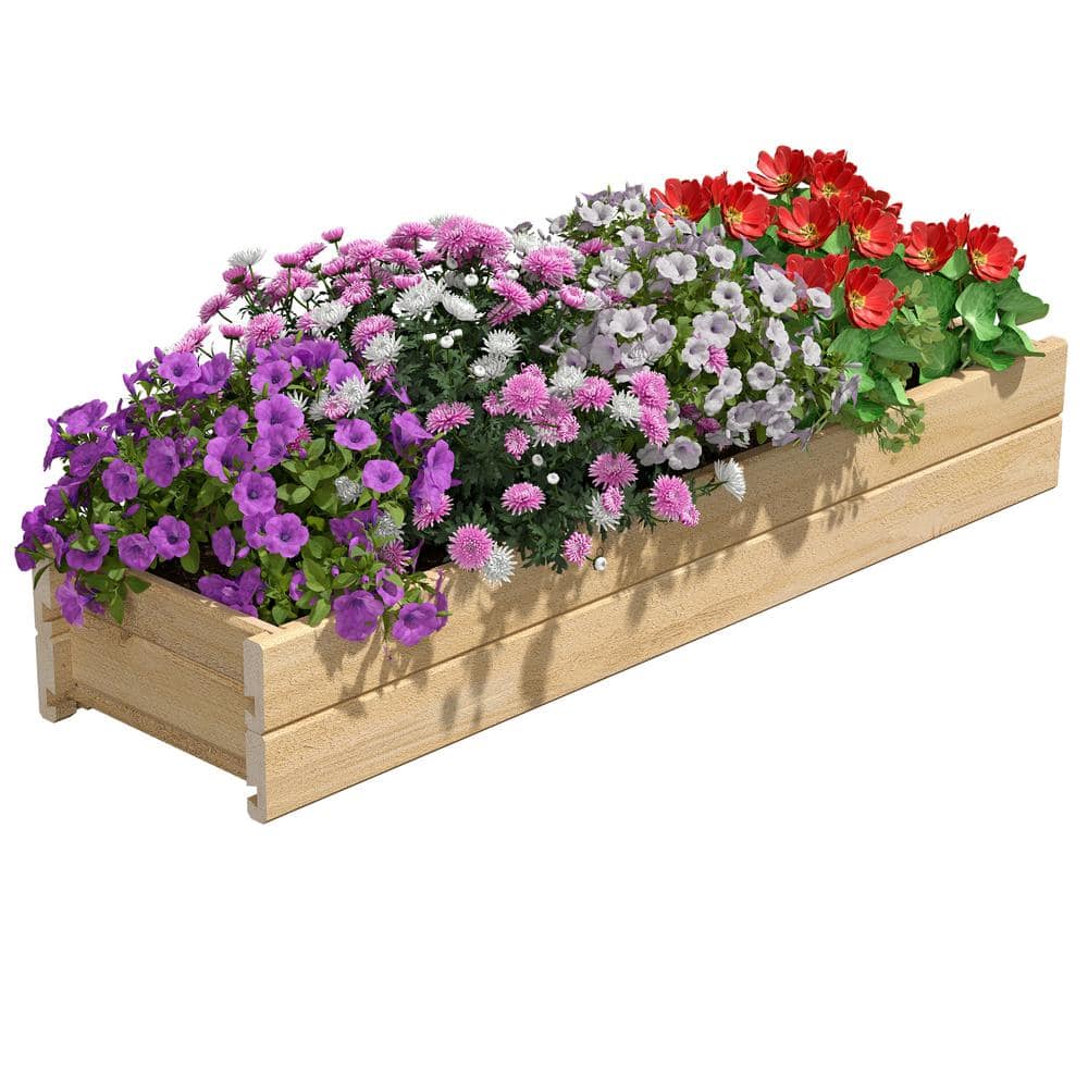 Greenes Fence 46 in. x 11 in. x 7 in. Cedar Wood Planter Box RCPB1146H2