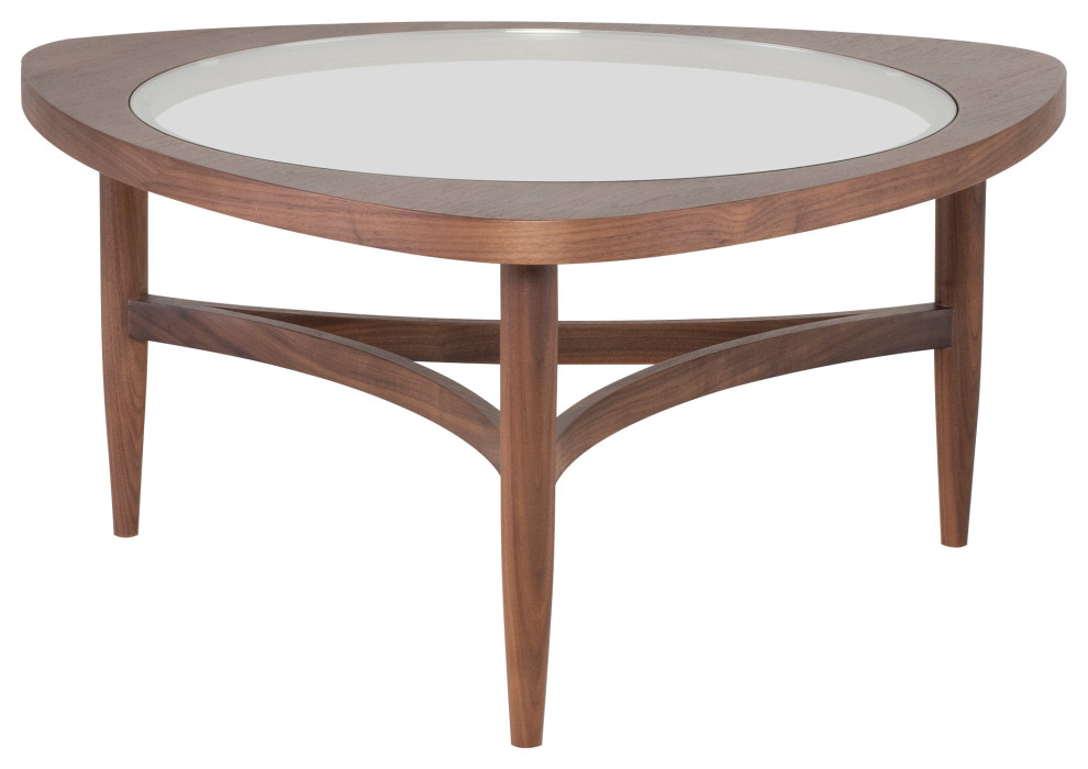 Isabelle Coffee Table  Walnut   Coffee Tables   by Nuevo  Houzz