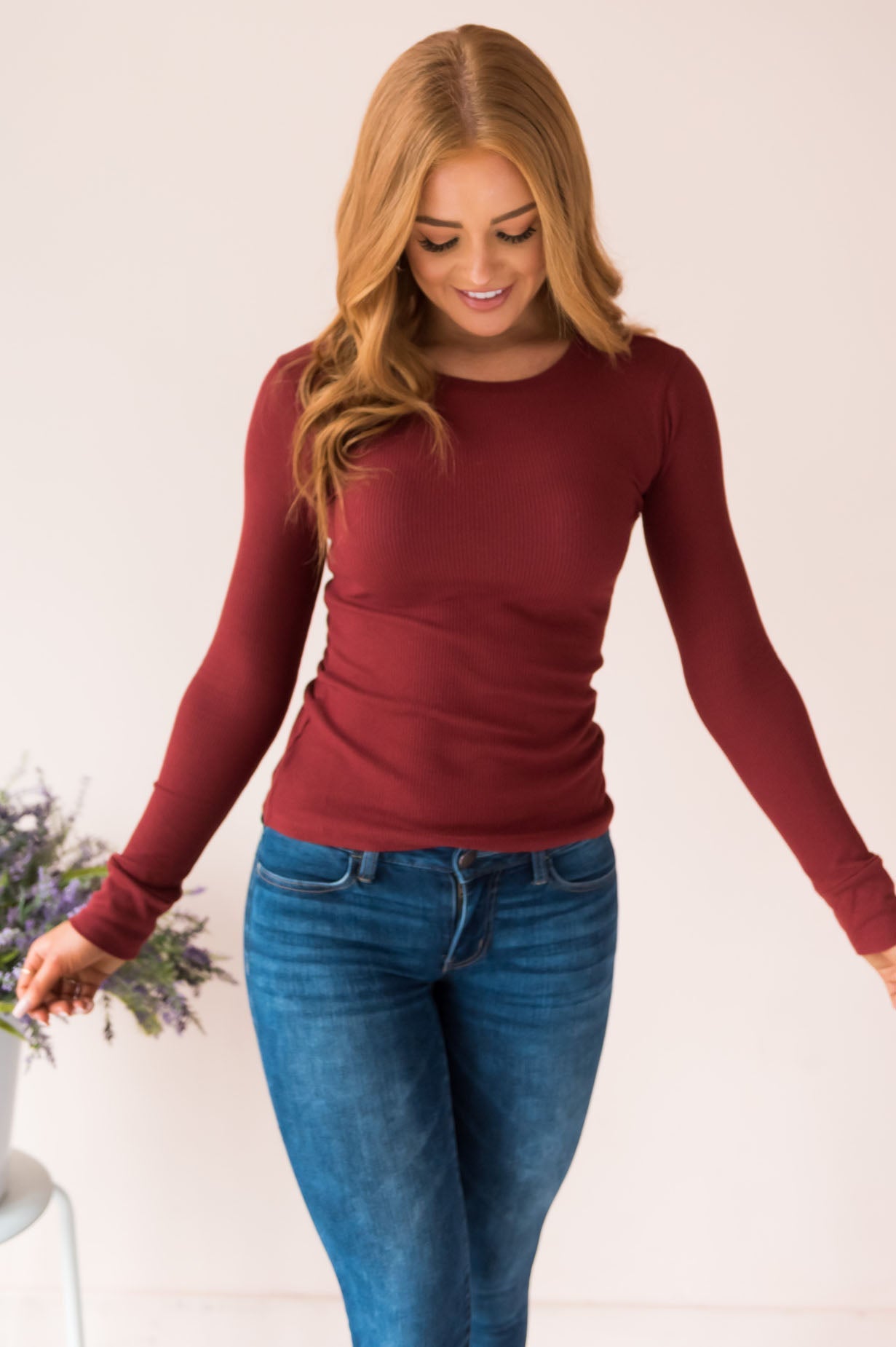 Warm Embrace Modest Thermal Top