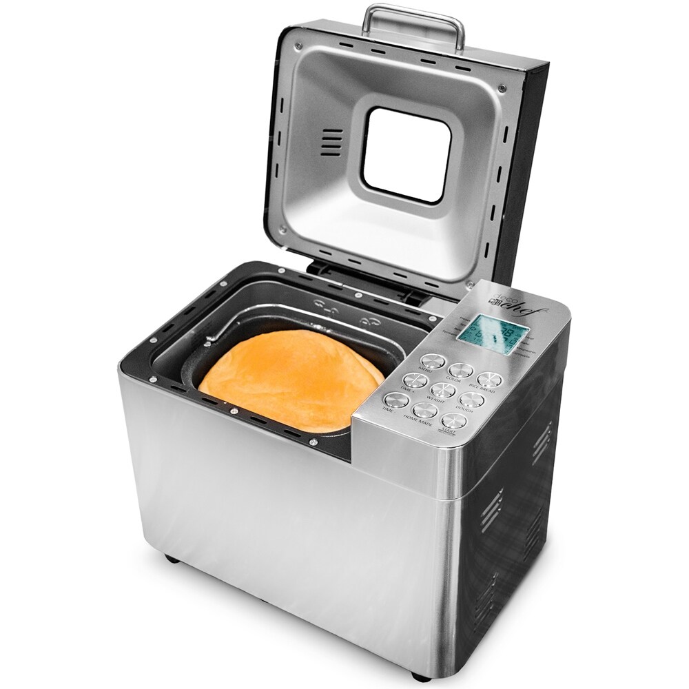 Deco Chef 2 LB Bread Maker with Smart Cooking Programs and Warranty