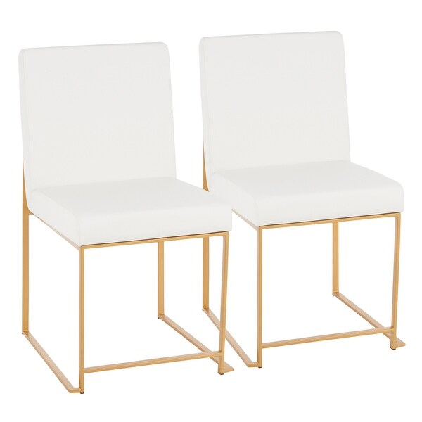 Fuji Gold High Back Dining Chair - Set of 2