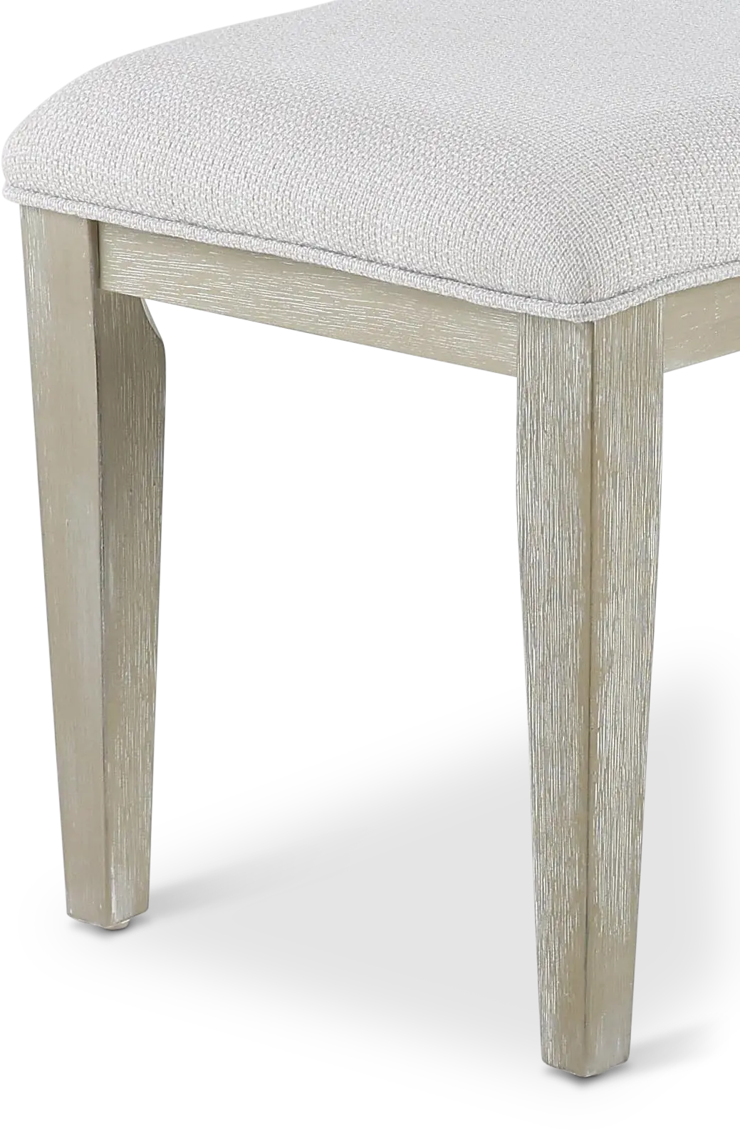 Positano Gray Dining Room Bench