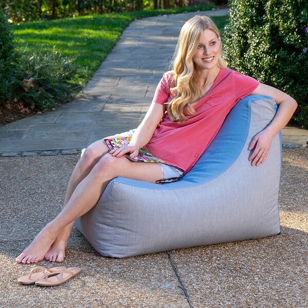 Jaxx Juniper Sunbrella Fabric Outdoor Bean Bag Patio Chair