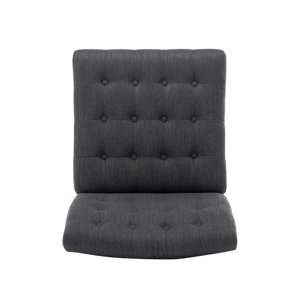 Lewis Fabric Tufted Accent Chair by Christopher Knight Home