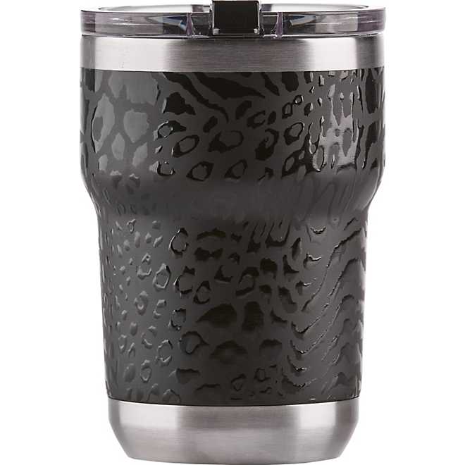 Magellan Outdoors 12 oz Leopard Mash Throwback Tumbler with Lid