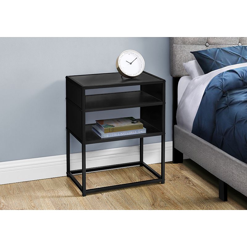 Monarch 2-Shelf End Table