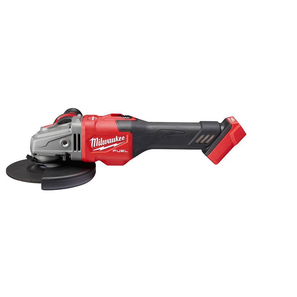 MW M18 FUEL 18V Lithium-Ion Brushless Cordless 4-12 in.6 in. Grinder with Slide Switch with Lock On (Tool-Only) 2981-20