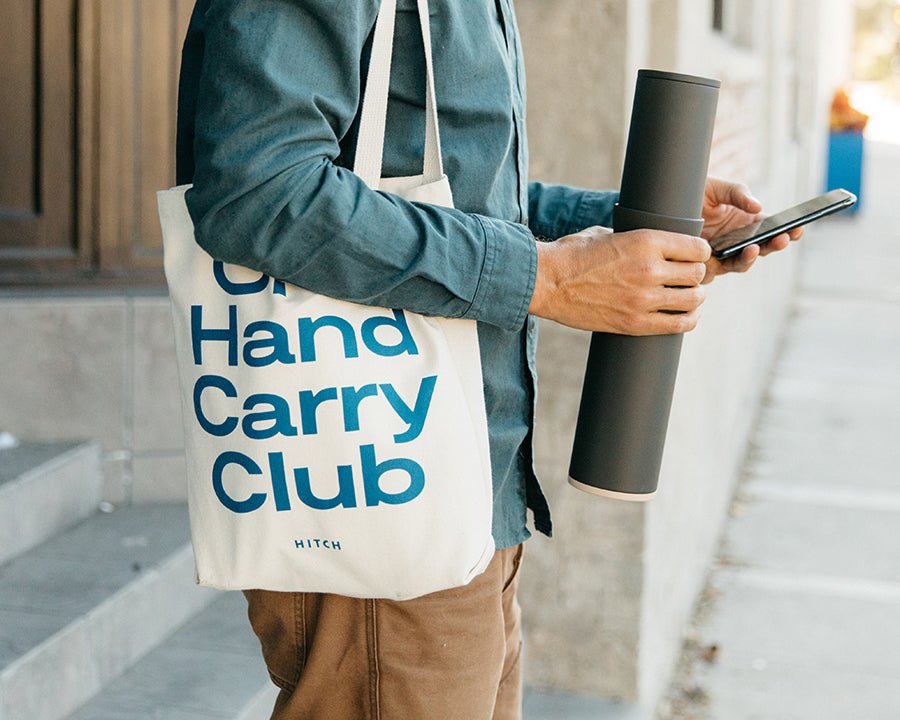 Secret Sleeve Tote - 'One Hand Carry'