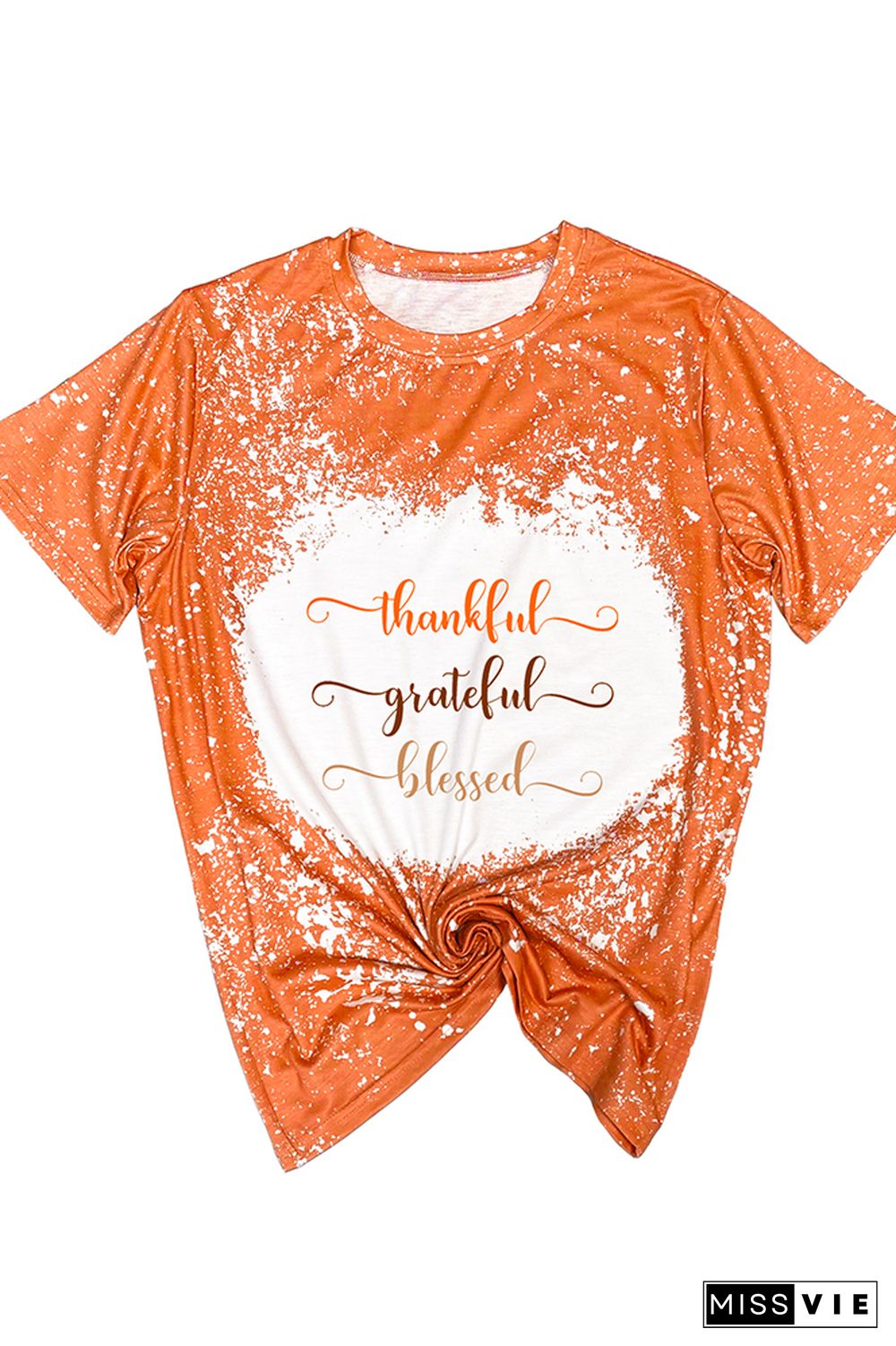 Thankful, Grateful, Blessed Graphic Tee Wholesale