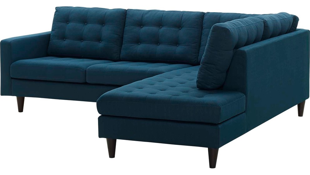 Modern Contemporary Urban Living Sectional Sofa  Fabric   Midcentury   Sectional Sofas   by House Bound  Houzz