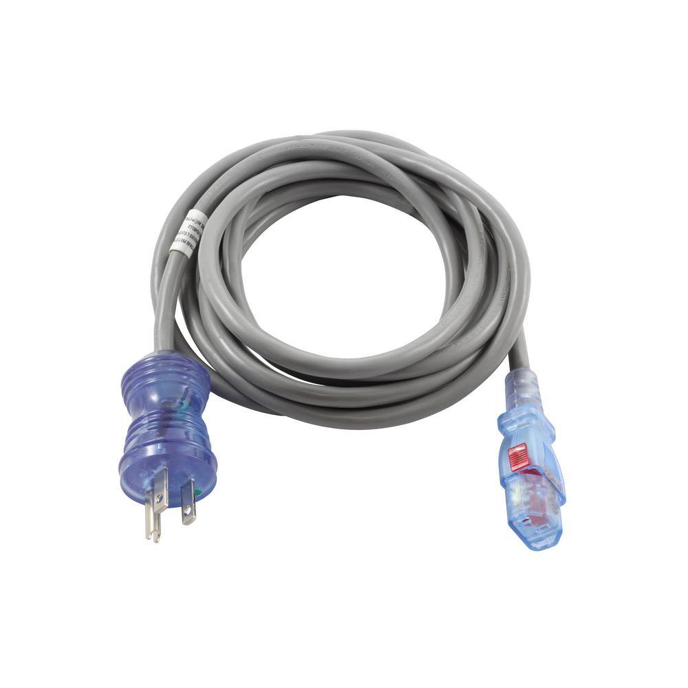 AC WORKS AC Connectors 10 ft. 183 10 Amp Medical Grade Power Cord with Locking IEC C13 MD115-AL