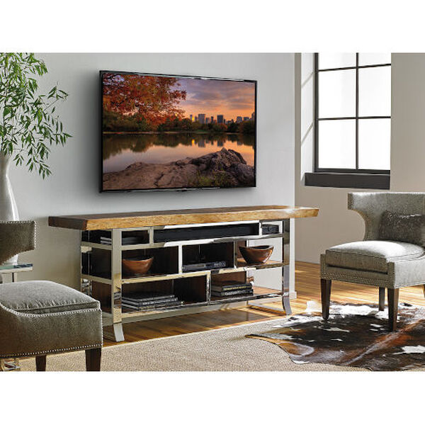 Studio Designs Brown Katara Live Edge Media Console