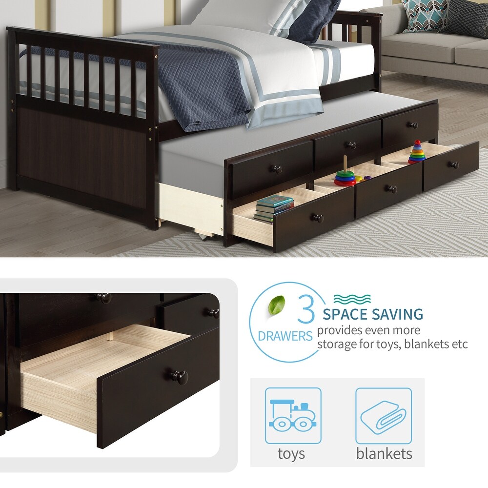 Double Sofa Bed With Trundle Bed And Storage Drawers This Bed Has A Clean  Classic Silhouette That Exudes Subtle Elegance