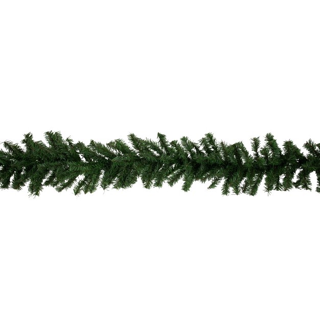 Unlit Green Canadian Pine Artificial Christmas Wreath