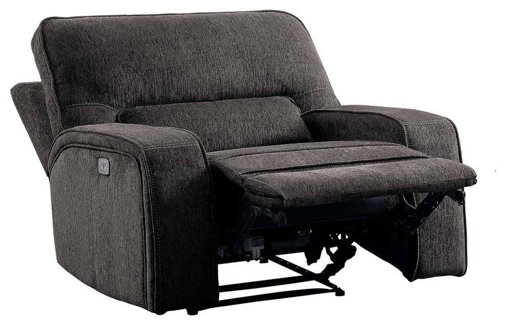 Edition Power Reclining Chair   Transitional   Recliner Chairs   by Lexicon Home  Houzz