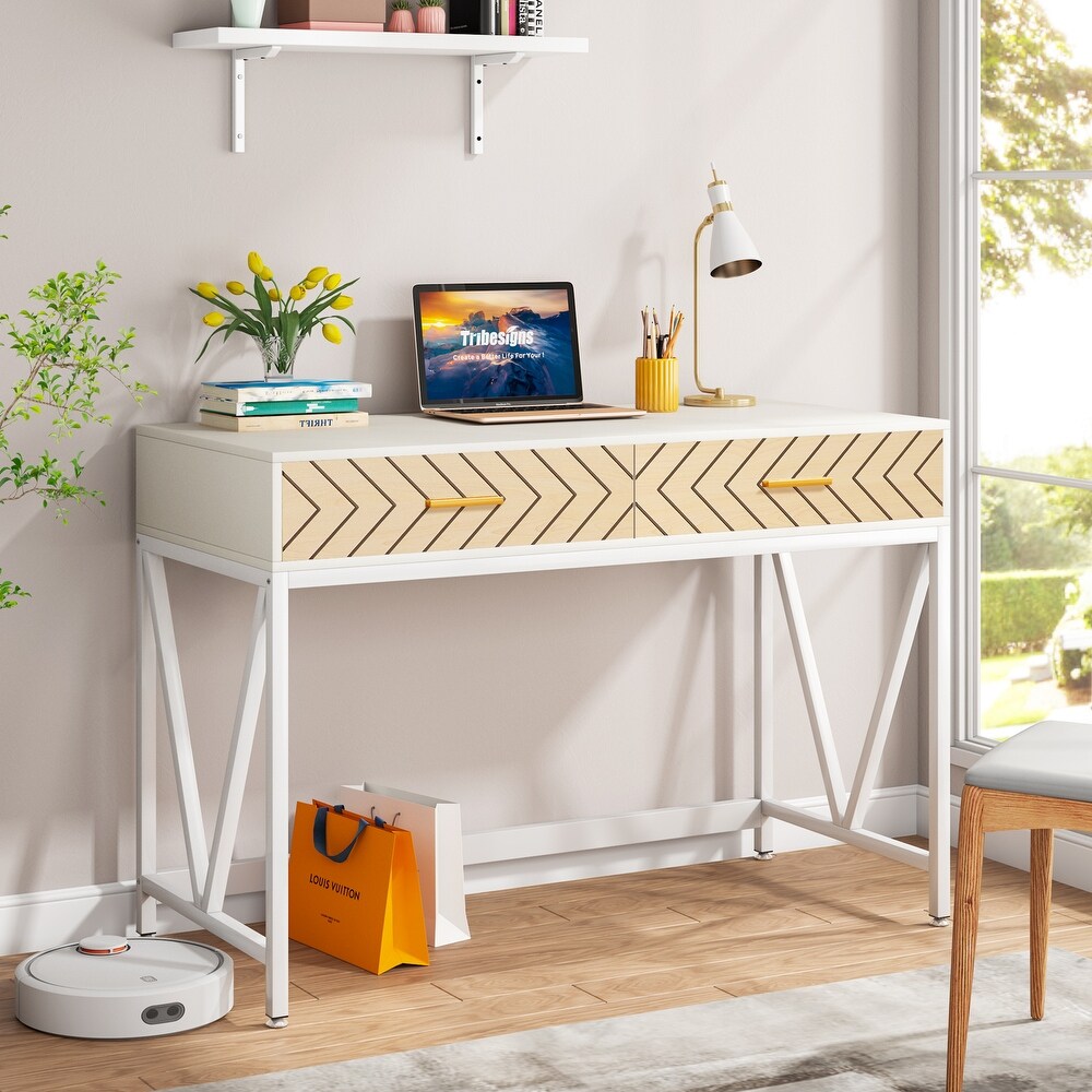 Writing Desk with Drawers Computer Desks for Home Office Simple Vanity Table