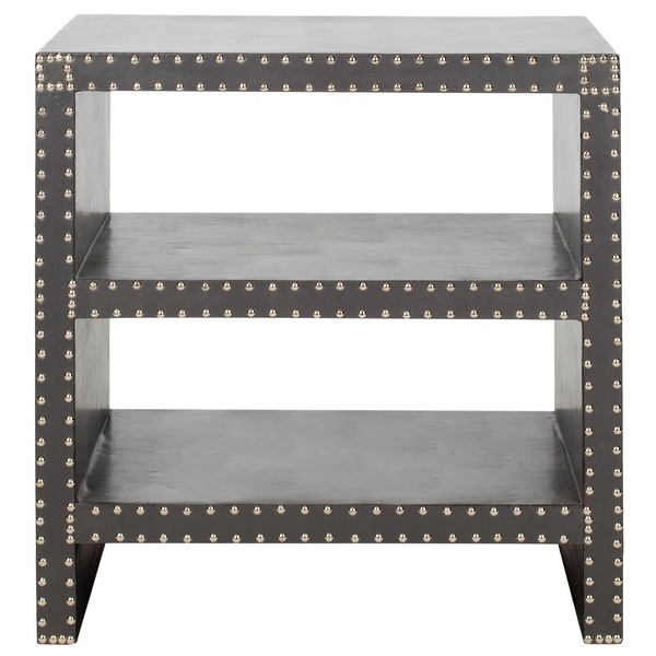 SAFAVIEH Lacey Grey Side Table - 23.6