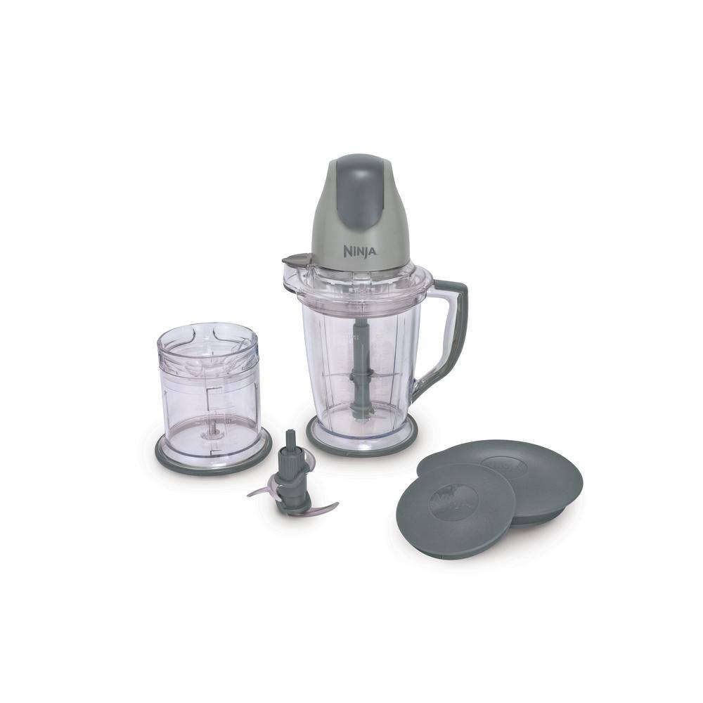 NINJA Master Prep 48 oz. Single Speed Gray Professional Blender (QB900B) QB900B