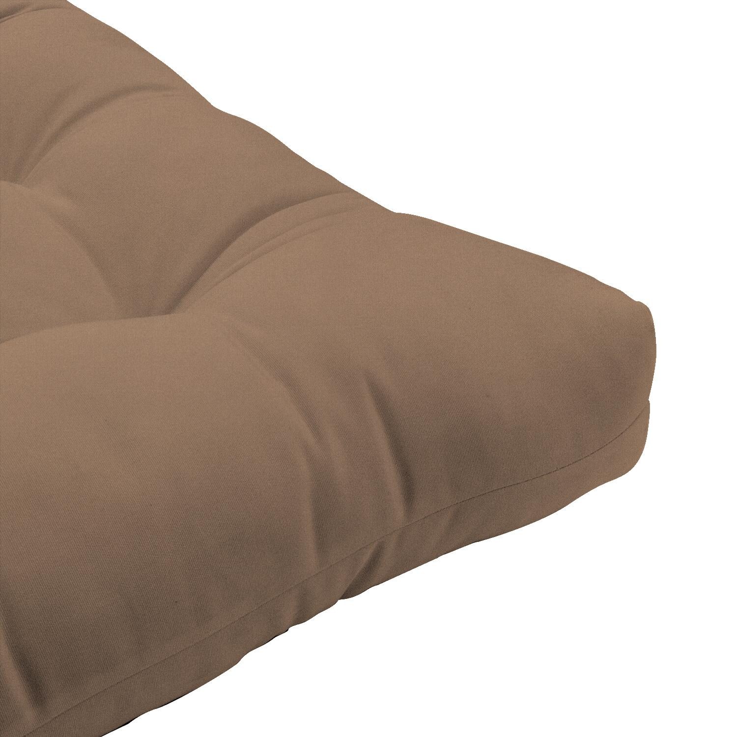 Sunbrella Canvas Cocoa Long Outdoor Replacement Chaise Lounge Cushion By Signature