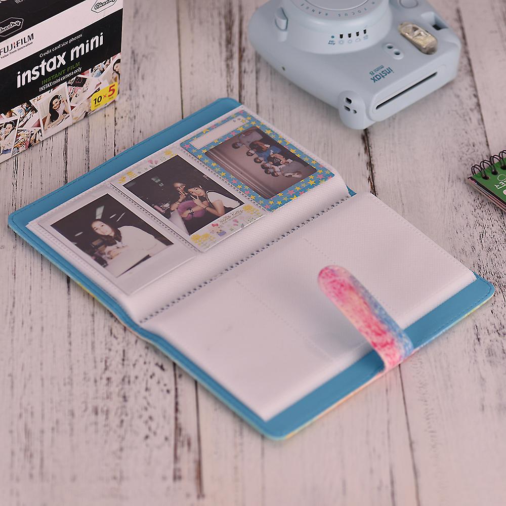 96 Pockets Mini Photo Album Photo Book Album For Fujifilm Instax Mini 9 8 7s 70 25 50s 90 Color Films Photo Camera Paper For Name Card Credit Card