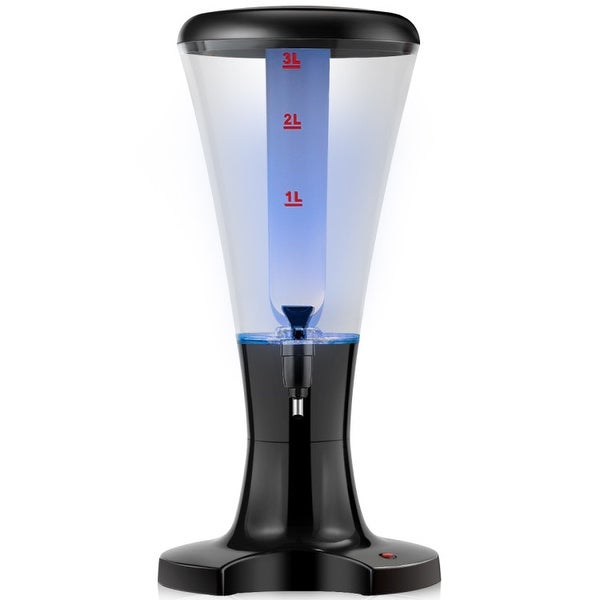 3L Draft Beer Tower Dispenser with LED Lights - 9