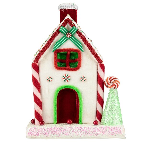 Peppermint Candy House Christmas Decoration