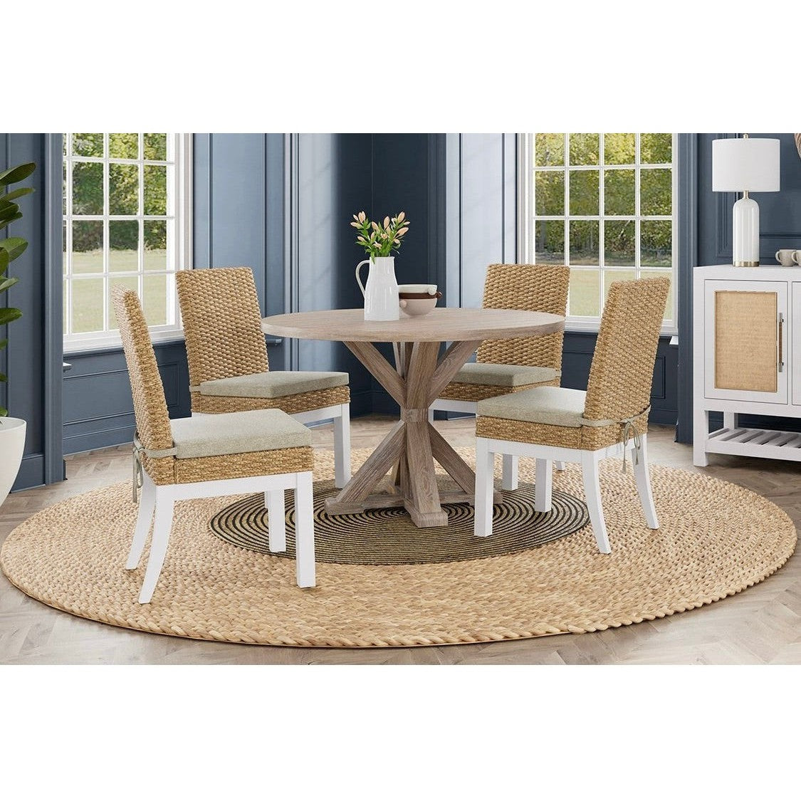 Hilton Head Dining Set 5-Pc Round 48