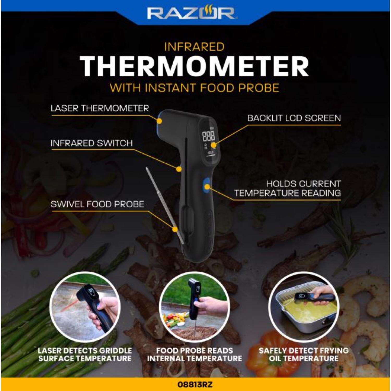 Razor LCD Grill/Meat Thermometer