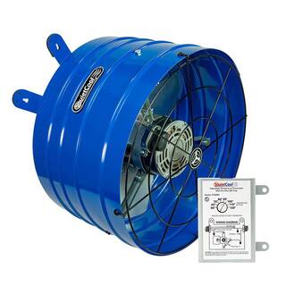 QuietCool 1945 CFM 2-Speed Gable Mount Attic Fan AFG PRO-2.0