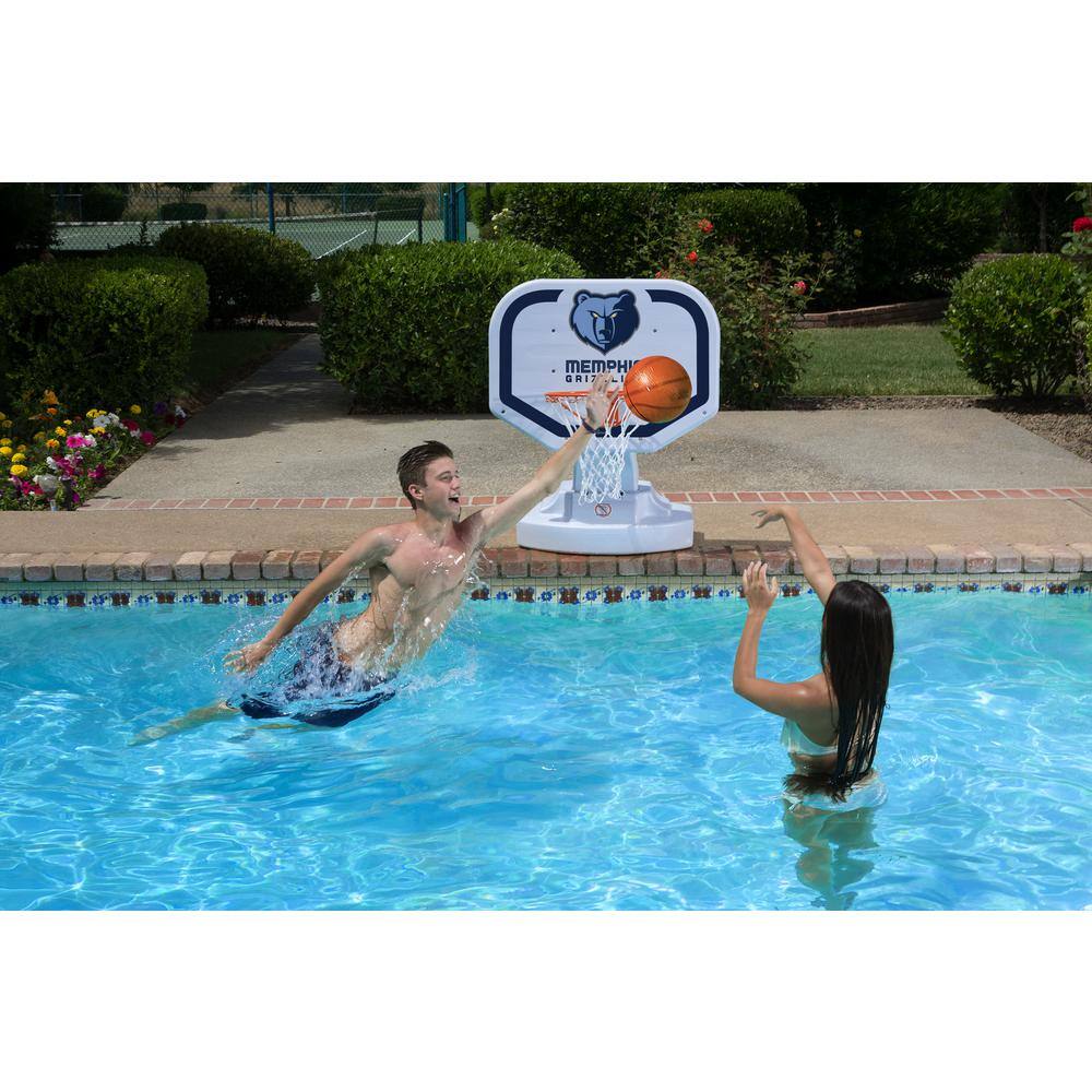 Poolmaster Memphis Grizzlies NBA Competition Swimming Pool Basketball Game 72914