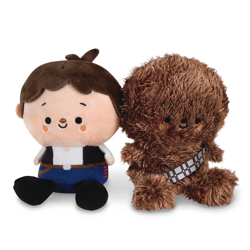 Hallmark    Better Together Star Wars™ Han Solo™ and Chewbacca™ Magnetic Plush Pair, 5.5